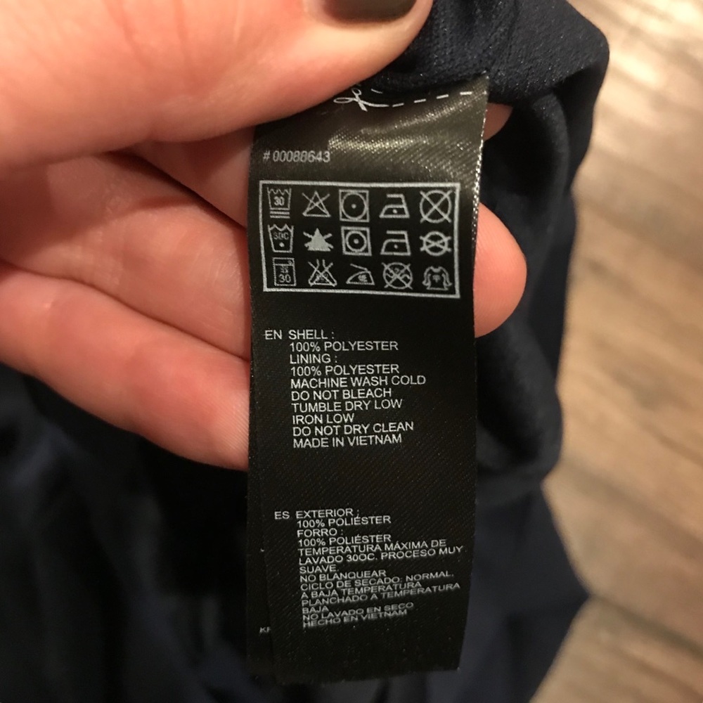 Long Blue Slit Skirt - Picture 6 of 6